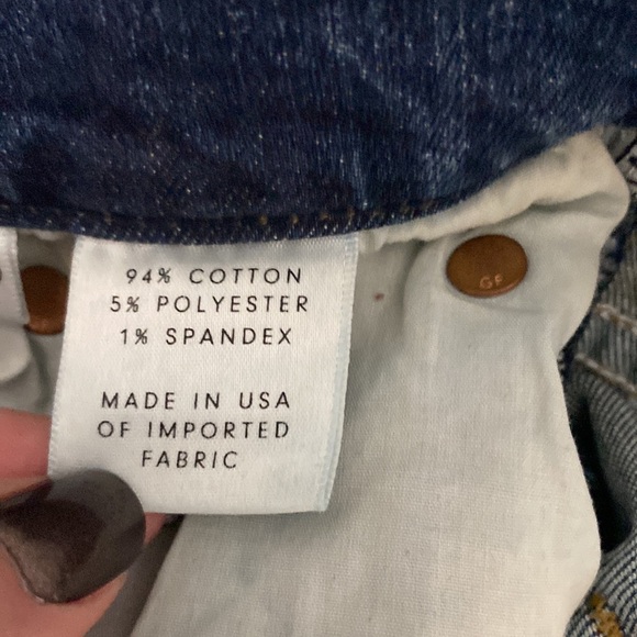 NWT GRLFRND KENDALL IN  NO MORE TEARS HI RISE STRETCH DENIM W/ SLIM LEG - Picture 13 of 16